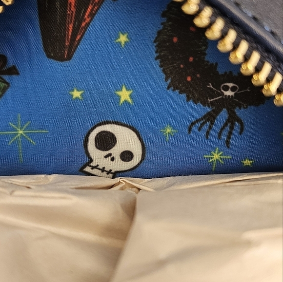 Disney Loungefly Mini Backpack Tim Burton\'s Nightmare Before Christmas NEW main image 5
